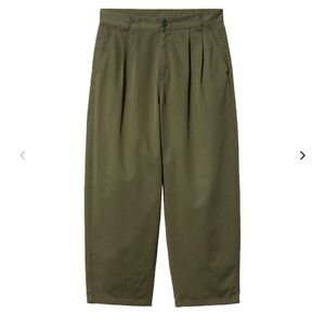 Carhartt WIP Merrick pants in a sick olive